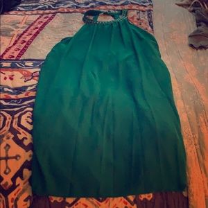Green special occasion dress